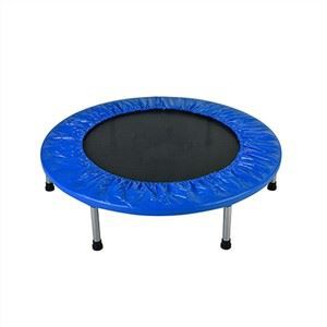 36-Inch Round Blue Fitness Trampoline Indoor